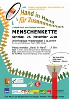 Rot-Weiss Lintorf unterstützt Menschenkette "Hand in Hand"