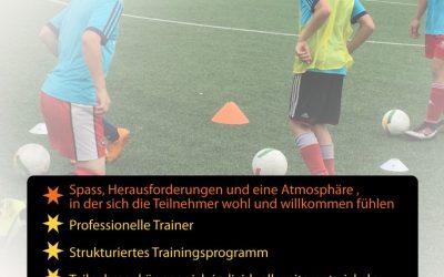 Internationales Fußballcamp in den Sommerferien bei RWL