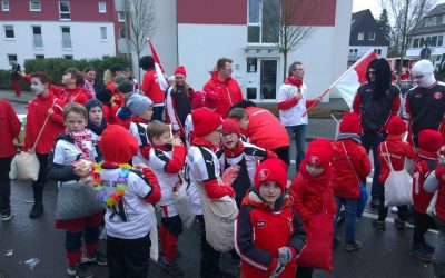 Rot-Weiss Lintorf jeck beim RaKiKa