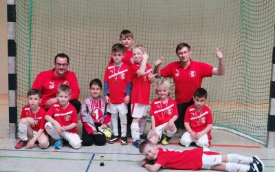 Bambinis erfolgreich beim letzten Hallenturnier
