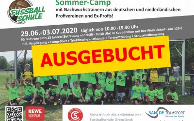 Sommer-Fußballschule restlos ausgebucht