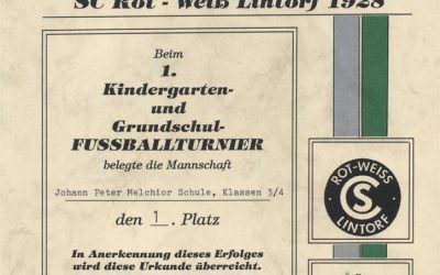 KiGa-Turnier: Wie alles begann