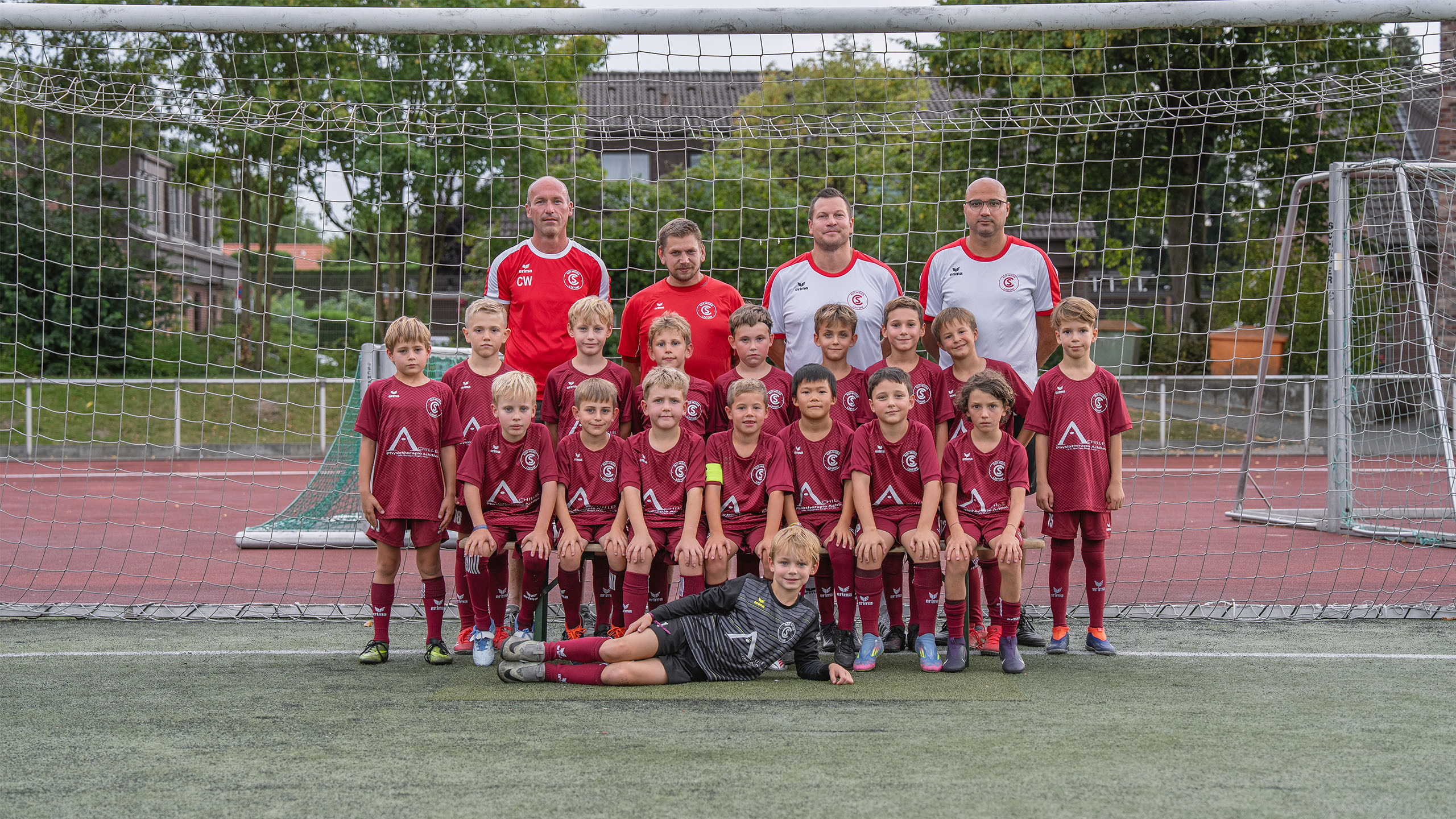 Die F1 Junioren des SC Rot-Weiss Lintorf 1928 e.V. in Ratingen