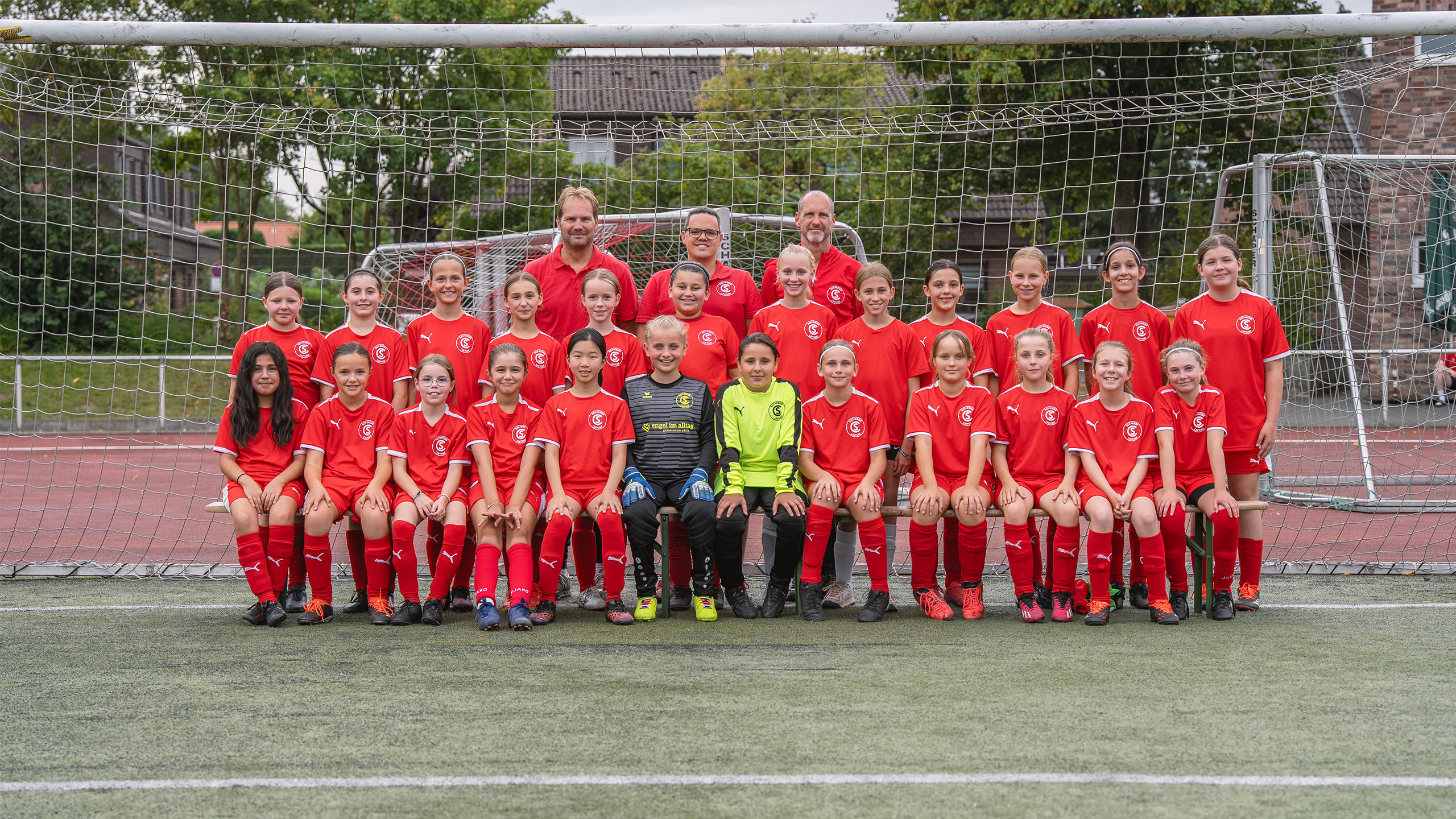 Die U12 Juniorinnen des SC Rot-Weiss Lintorf 1928 e.V. in Ratingen