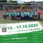 Plakat zum Herbst Camp bei Rot-Weiß Lintorf