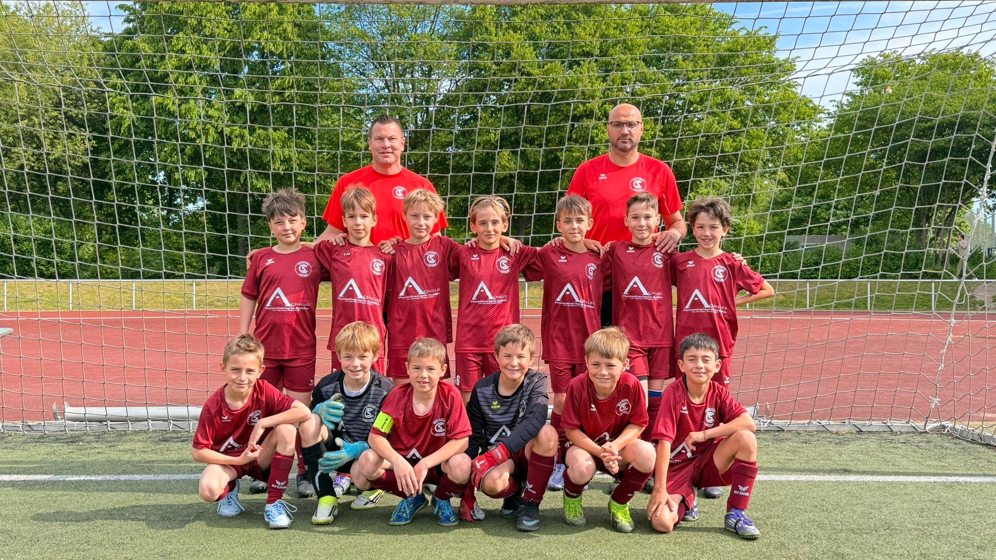 Die F1 Junioren des SC Rot-Weiss Lintorf 1928 e.V. in Ratingen