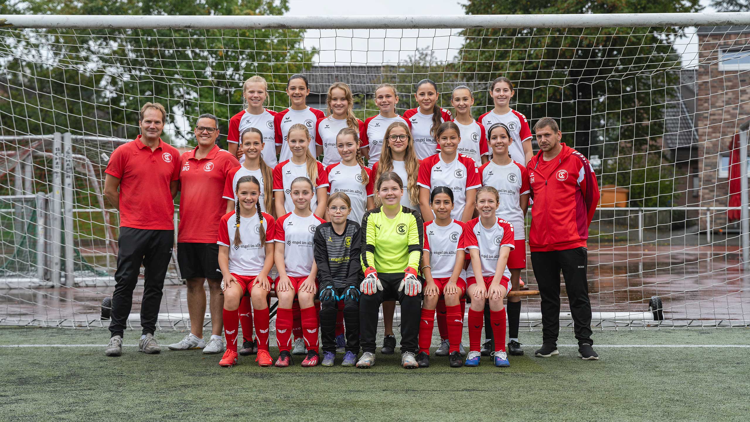 Die U13 Juniorinnen des SC Rot-Weiss Lintorf 1928 e.V. in Ratingen